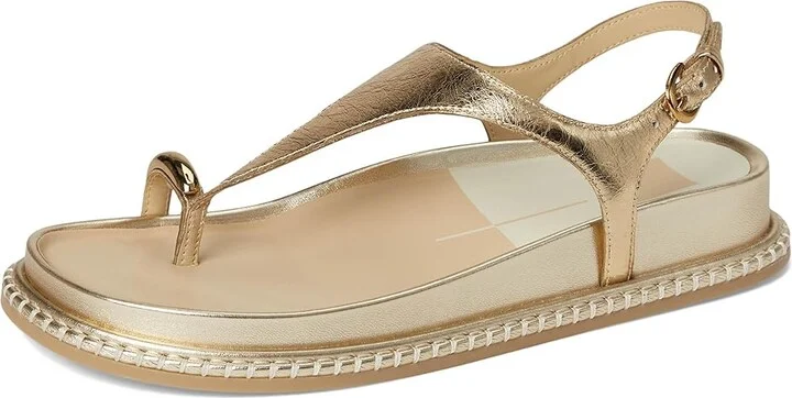 Dolce Vita Stefan Women's Wedge Shoes Saddle : 9 M, Leather - Image 11