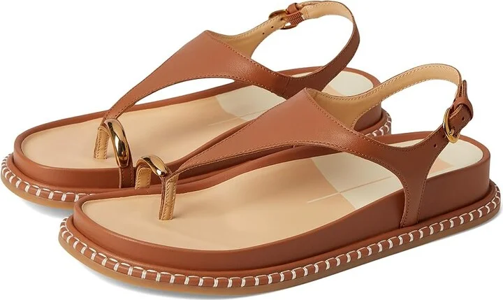 Dolce Vita Stefan Women's Wedge Shoes Saddle : 9 M, Leather