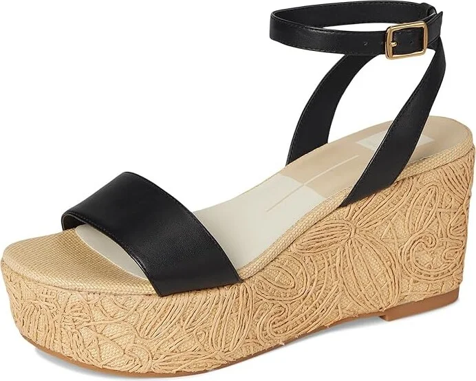 Dolce Vita Talisa Women's Wedge Shoes Natural : 9 M, Leather - Image 11
