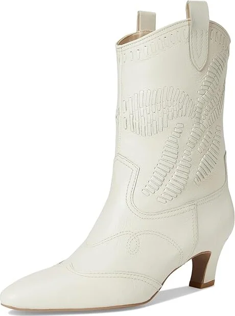 Dolce Vita Tavla Women's Shoes Off-White : 6.5 M, Leather - Image 5