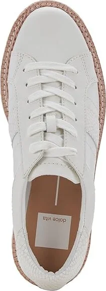 Dolce Vita Tiger Women's Shoes White Leather : 6 M - Image 2