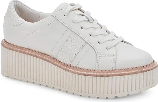 Dolce Vita Tiger Women's Shoes White Leather : 6 M