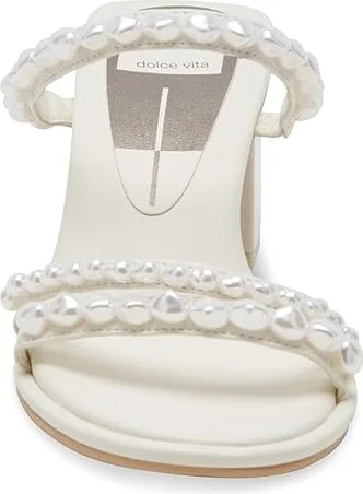 Dolce Vita Tinker Pearl-127 Women's Sandals Vanilla Pearls : 6.5 M - Image 5