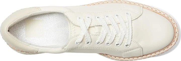 Dolce Vita Twain Women's Shoes Silver Crackled Leather : 9 M, Rubber - Image 8