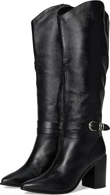 Dolce Vita Tyrone Women's Boots Black : 8.5 M, Leather/Rubber