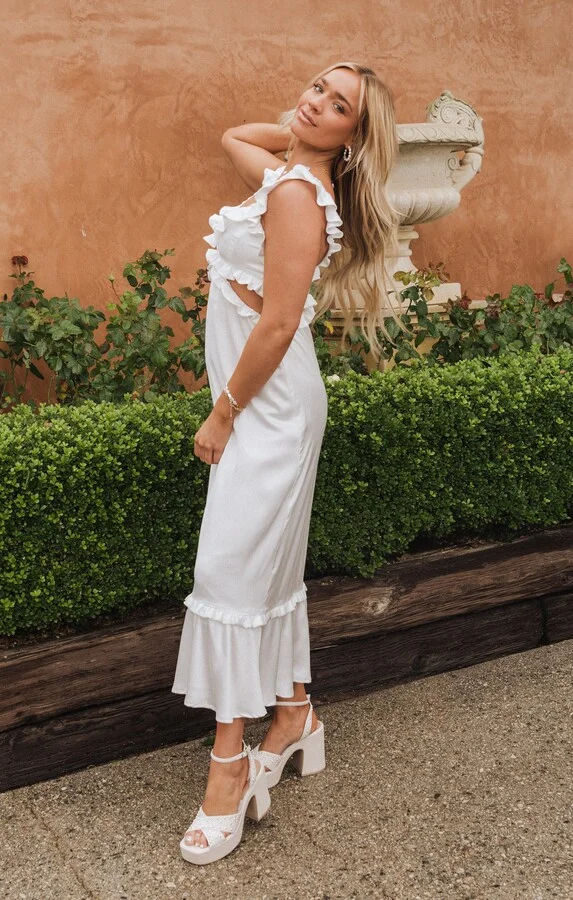 Dolce Vita Wessi Platform Heel ~ Vanilla Pearl - Image 8