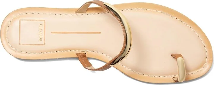 Dolce Vita Wink Women's Sandals Saddle Leather : 7.5 M, Rubber/Synthetic - Image 2