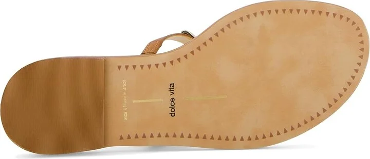 Dolce Vita Wink Women's Sandals Saddle Leather : 7.5 M, Rubber/Synthetic - Image 3
