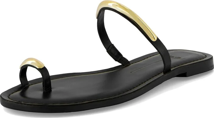 Dolce Vita Wink Women's Sandals Saddle Leather : 7.5 M, Rubber/Synthetic - Image 11