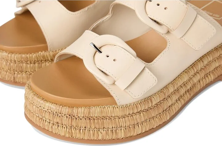 Dolce Vita Witny Women's Sandals Bone Leather : 9 M, Rubber/Suede - Image 7
