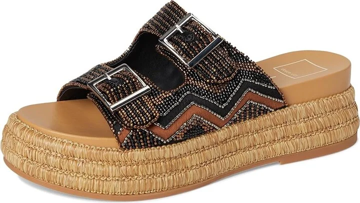 Dolce Vita Wixie Women's Sandals Black : 9 M, Textile - Image 5