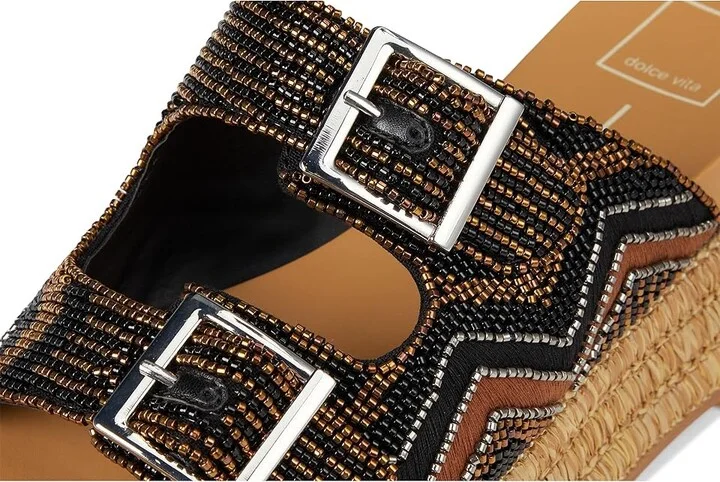 Dolce Vita Wixie Women's Sandals Black : 9 M, Textile - Image 7