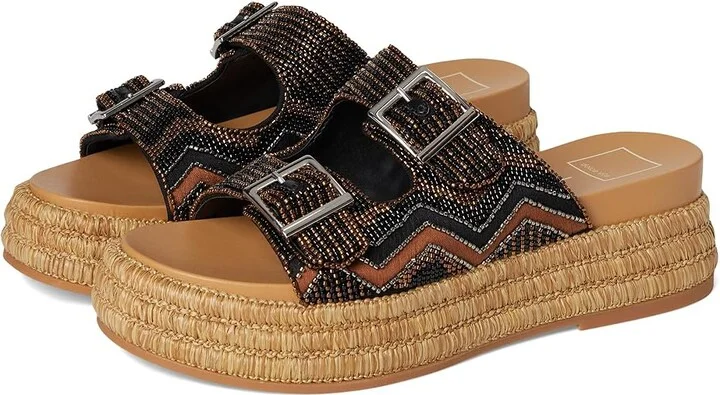 Dolce Vita Wixie Women's Sandals Black : 9 M, Textile
