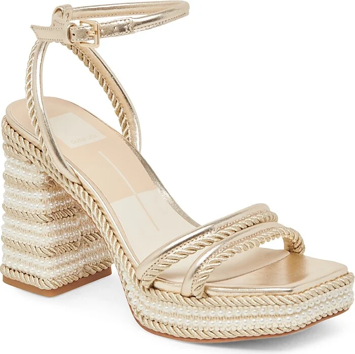 Dolce Vita Women's Agnes Pearl Sandals