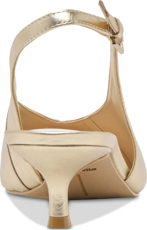 Dolce Vita Women's Alenna Kitten-Heel Slingback Pumps - Image 3