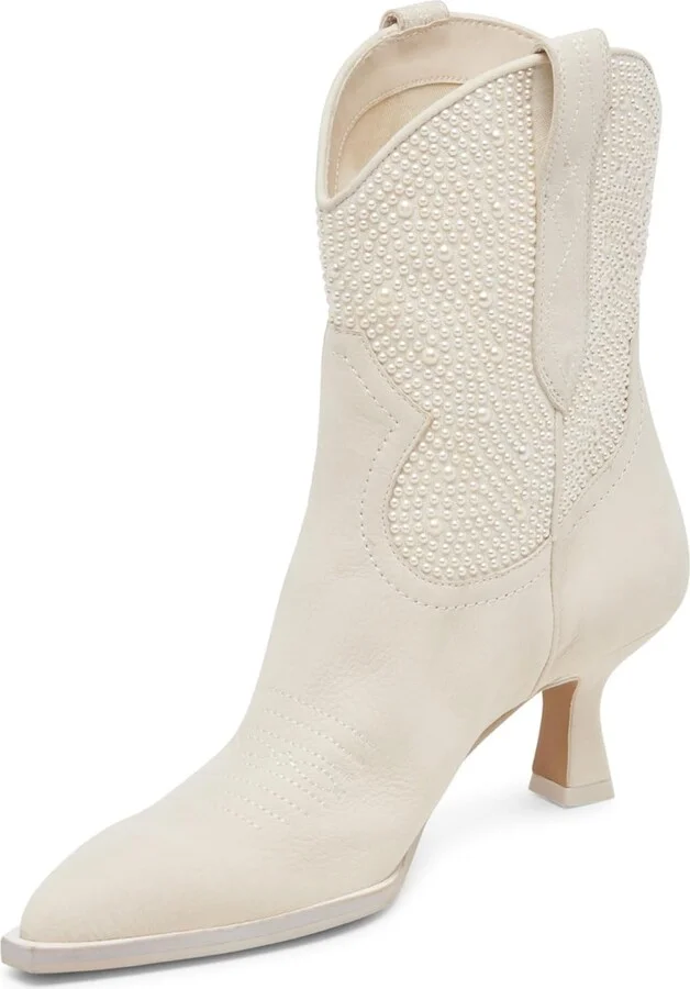 Dolce Vita Women's Angel Pearl Fashion Boot