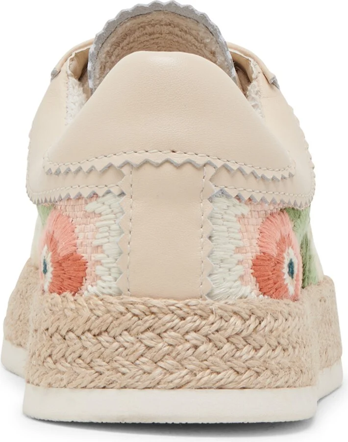 Dolce Vita Women's Azalia Floral Crochet Espadrille Lace-Up Sneakers - Image 7