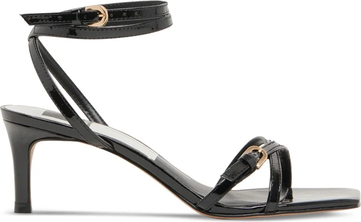 Dolce Vita Women's Bamby Strappy Kitten-Heel Dress Sandals - Nude/Cafe Multi Leather - Image 11