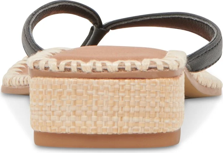 Dolce Vita Women's Barty Whipstitch Thong Low Heel Sandals - Image 7