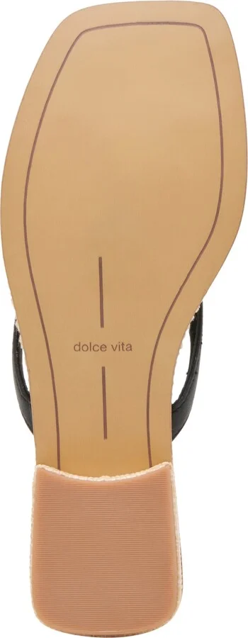 Dolce Vita Women's Barty Whipstitch Thong Low Heel Sandals - Image 9