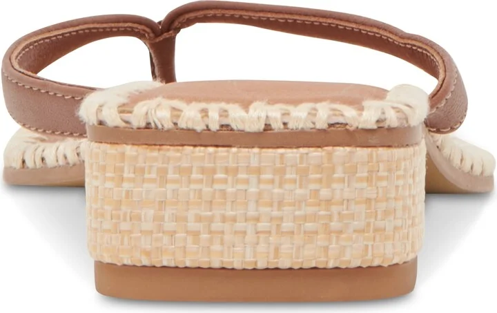 Dolce Vita Women's Barty Whipstitch Thong Low Heel Sandals - Image 11