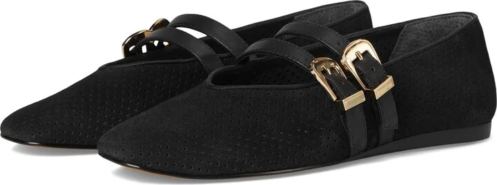 Onyx Perforated Suede