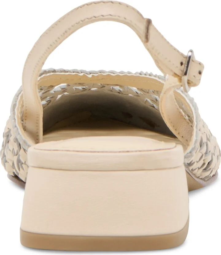 Dolce Vita Women's Birdie Slingback Woven Block-Heel Flats - Image 3