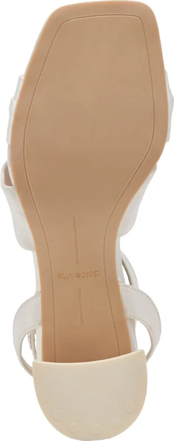 Dolce Vita Women's Brenna Satin Twist Two-Piece Block-Heel Sandals - Image 5