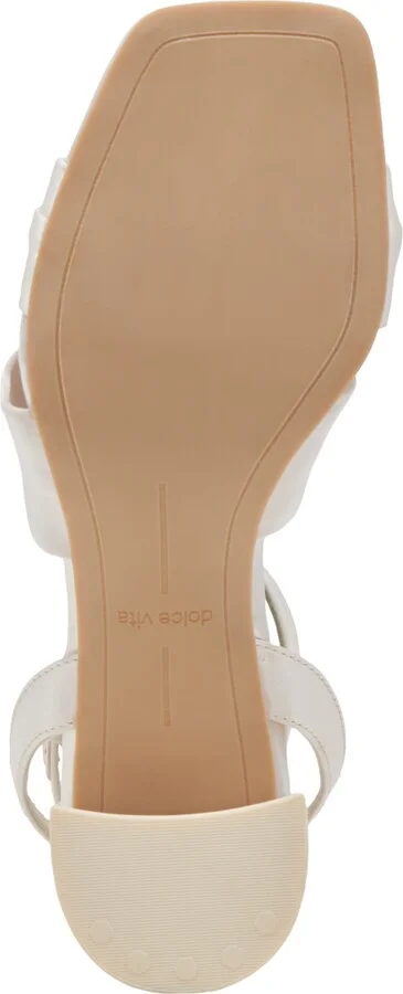 Dolce Vita Women's Brenna Satin Twist Two-Piece Block-Heel Sandals - Image 6