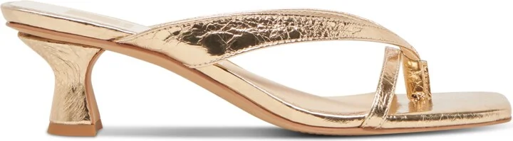 Dolce Vita Women's Brevel Thong Low Block Heel Dress Sandals - Image 2