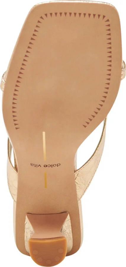 Dolce Vita Women's Brevel Thong Low Block Heel Dress Sandals - Image 5
