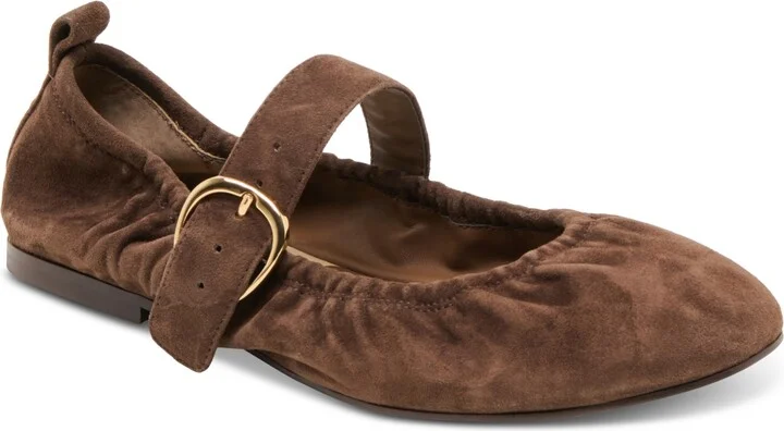 Dark Brown Suede