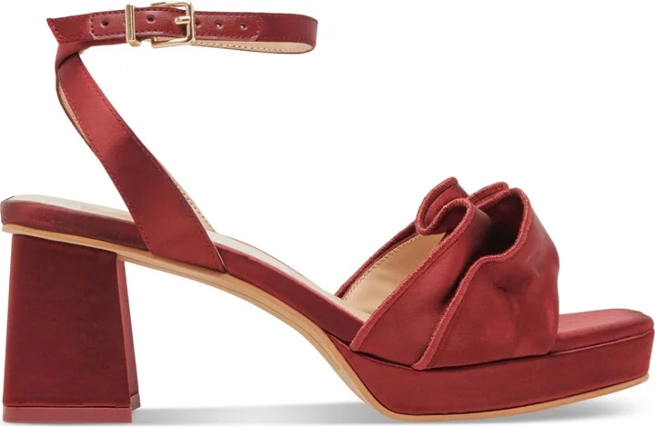 Dolce Vita Women's Cheer Ruffled Platform Dress Sandals - Image 2