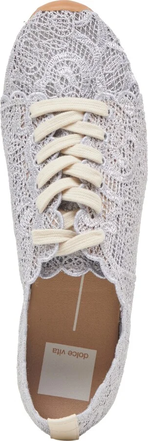 Dolce Vita Women's Dayana Lace Floral Lace-Up Sneakers - Image 4