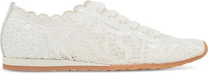 Dolce Vita Women's Dayana Lace Floral Lace-Up Sneakers - Image 6