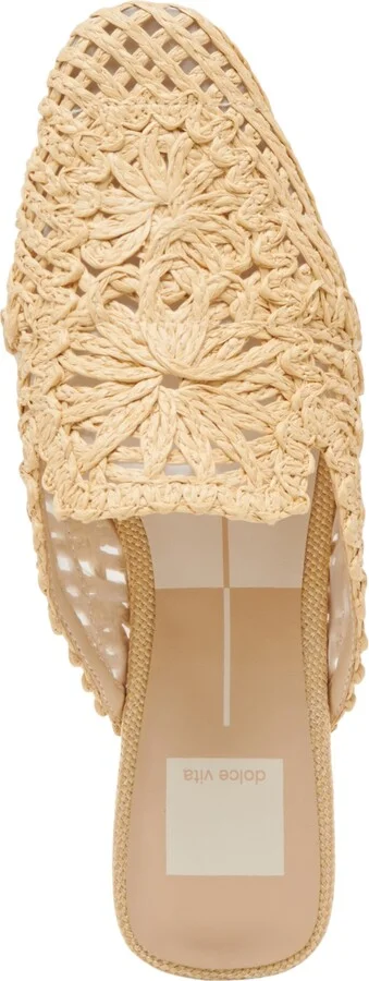 Dolce Vita Women's Diya Crochet Slide Flat Mules - Image 4