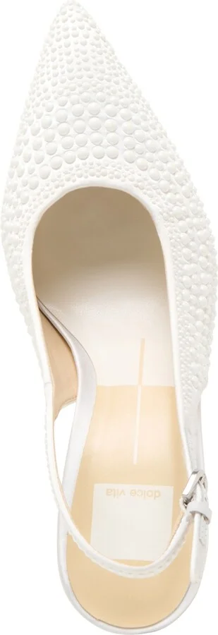 Dolce Vita Women's Elasi Pearl Pointed-Toe Slingback Pumps - Image 4