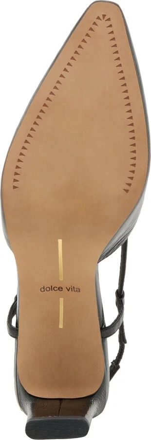 Dolce Vita Women's Ginay Pointed-Toe Slingback Blade-Heel Pumps - Image 9