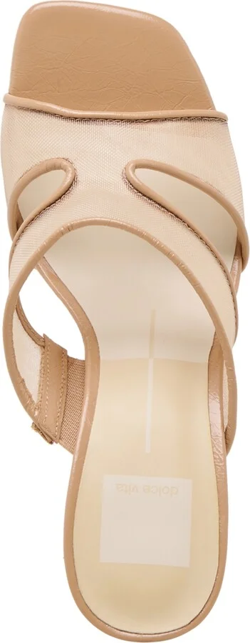 Dolce Vita Women's Gitel Crossband Slide High Heel Dress Sandals - Image 8