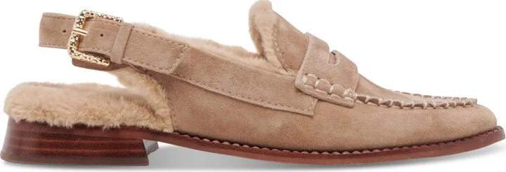 Dolce Vita Women's Hardi Plush Cozy Slingback Loafer Flats - Image 2