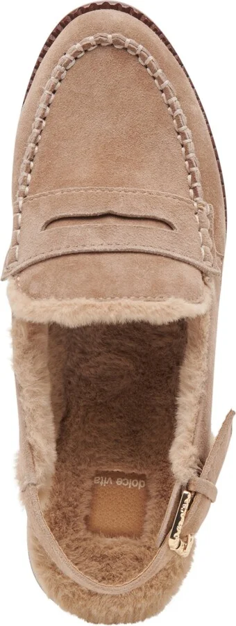 Dolce Vita Women's Hardi Plush Cozy Slingback Loafer Flats - Image 4
