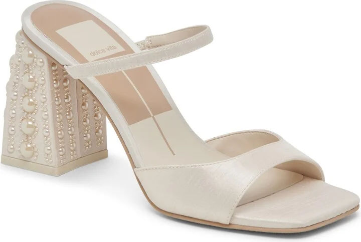 Dolce Vita Women's Jemmy Embellished Block-Heel Dress Sandals