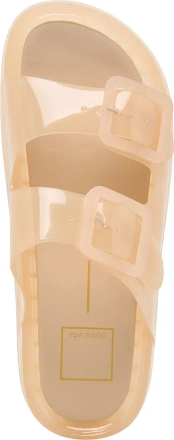 Dolce Vita Women's Julio Jelly Double-Band Jelly Footbed Sandals - Image 9