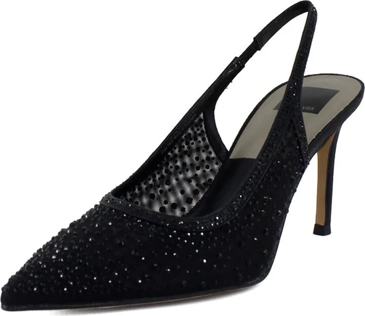 Dolce Vita Women's Kaye Crystal Pointed Toe Heels