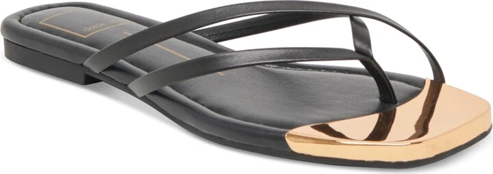 Dolce Vita Women's Laguna Strappy Thong Slide Flat Sandals