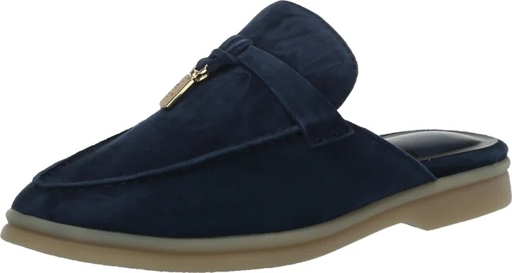 Navy Suede