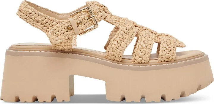 Dolce Vita Women's Latice Peep-Toe Fisherman Sandals - Image 2