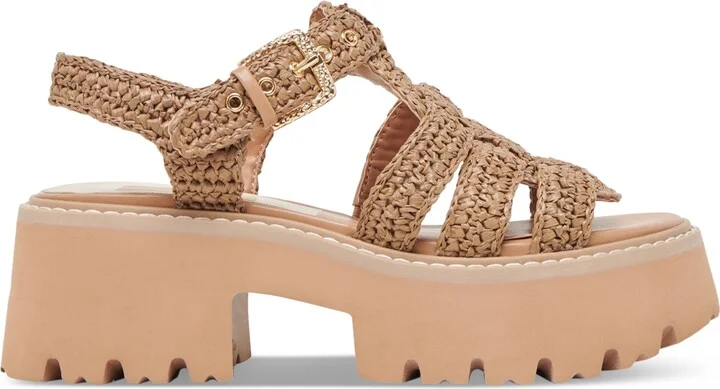 Dolce Vita Women's Latice Peep-Toe Fisherman Sandals - Image 6