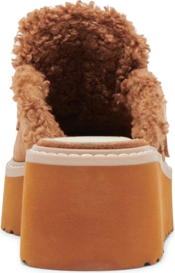Dolce Vita Women's Lelani Plush Platform Clogs - Image 3
