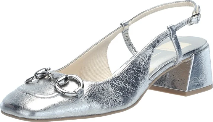 Silver Distressed Leather